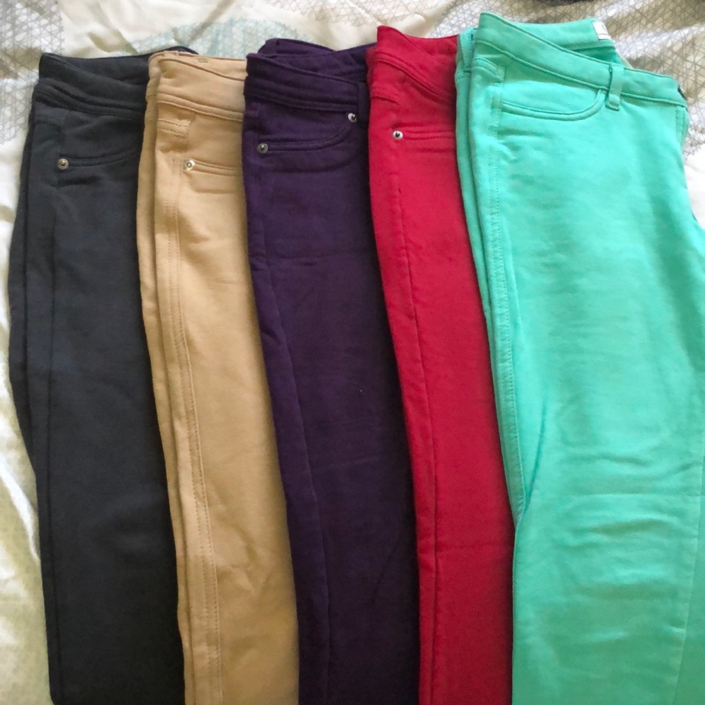Colored Jeggings